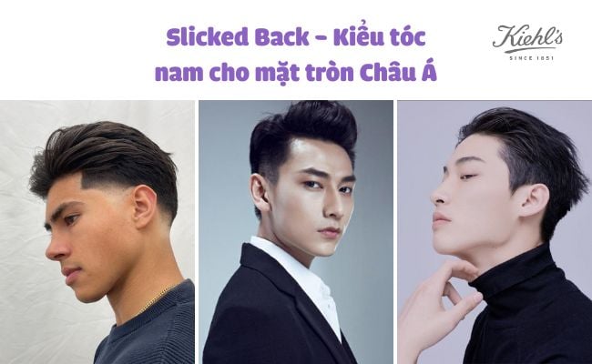 kiểu tóc nam mặt tròn béo