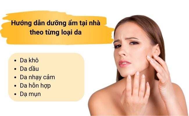 Hướng dẫn dưỡng ẩm cho da mụn không gây bít tắc lỗ chân lông