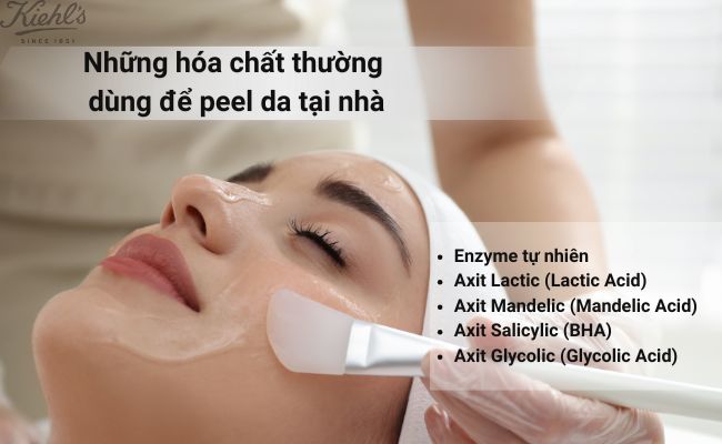 Những hóa chất thường dùng để peel da tại nhà