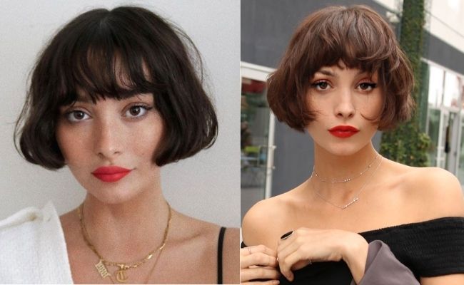 Kiểu tóc tém mái ngố