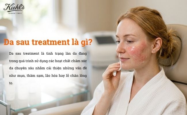 da sau treatment thường nhạy cảm hơn