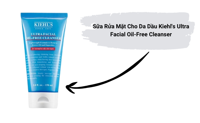 Sữa Rửa Mặt Cho Da Dầu Và Da Thường Kiehl's Ultra Facial Oil-Free Cleanser