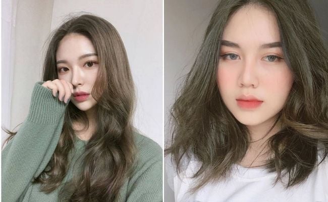Nâu lạnh ánh rêu