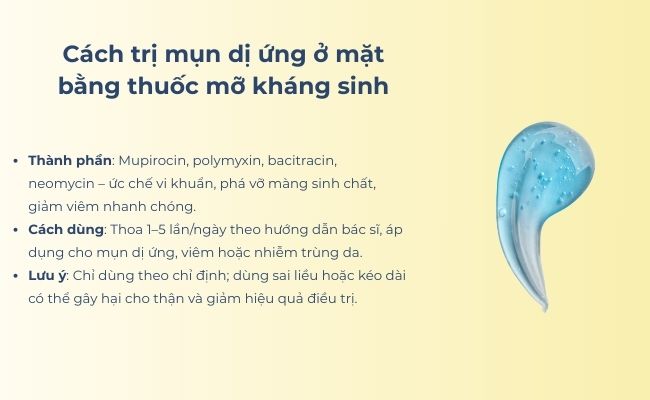 Da mặt bị dị ứng nổi mụn phải làm sao?