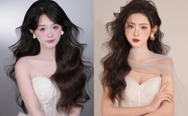 Kiểu tóc cô dâu đẹp, xu hướng, phù hợp với từng gương mặt