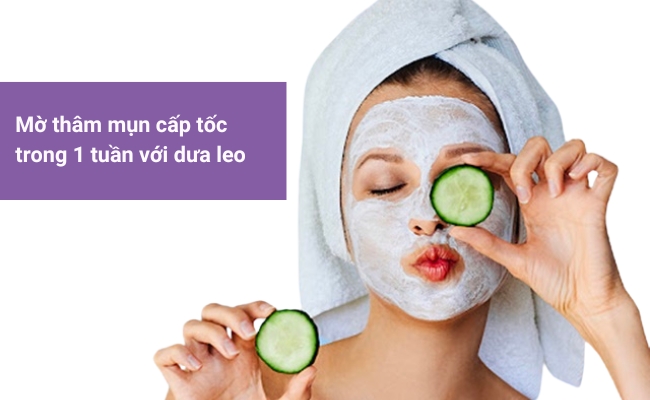 Dưa leo là bí quyết dưỡng da dịu nhẹ, cấp ẩm và xóa thâm mụn nhanh chóng