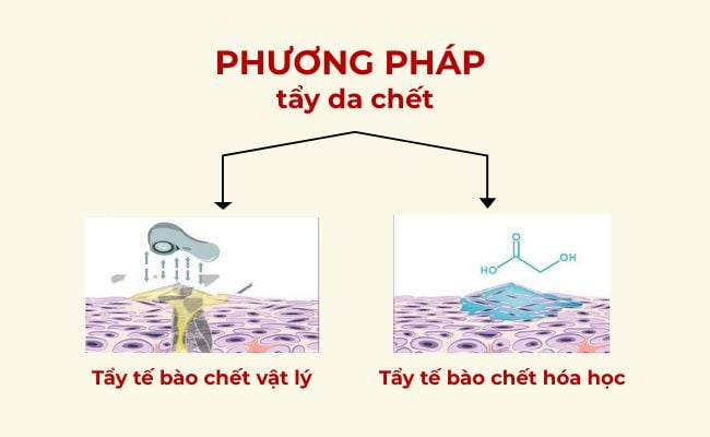 các phương pháp tẩy tế bào chết