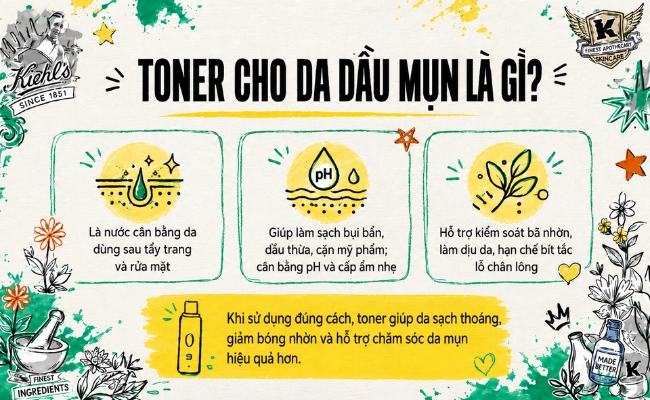 TOP 10 toner cho da nhạy cảm tốt nhất từ Kiehl’s