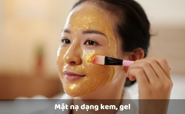 Mặt nạ dạng kem, gel
  
  