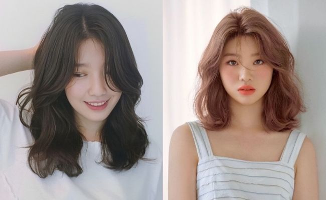 Tóc mái chữ bát kết hợp tóc ngắn xoăn mang vẻ đẹp mềm mại