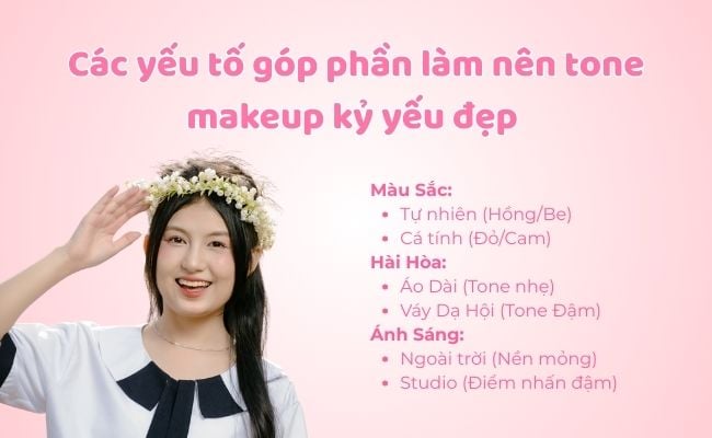Các yếu tố góp phần làm nên tone makeup kỷ yếu đẹp cho các bạn nữ