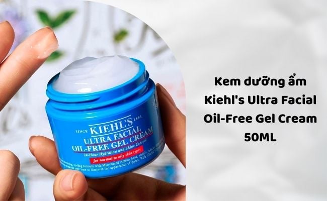 Kem Dưỡng Ban Đêm Kiềm Dầu Kiehl's Ultra Facial Oil-Free Gel Cream 50ML