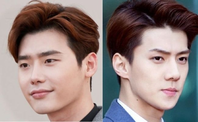 Nhuộm tóc nam màu nâu hạt dẻ