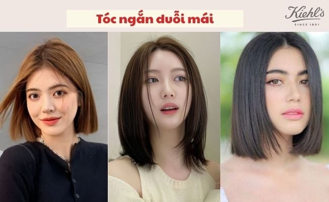 các kiểu tóc ngắn cho mặt tròn giúp che khuyết điểm hot nhất