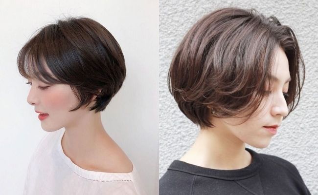 Tóc tém kiểu bob ngắn trẻ trung