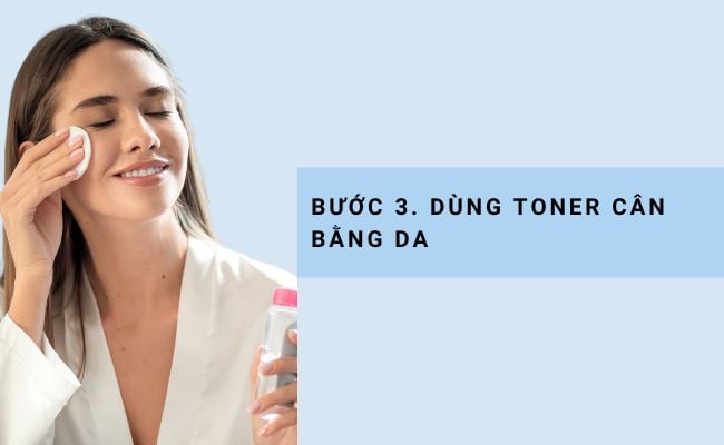 Toner cân bằng da dầu mụn