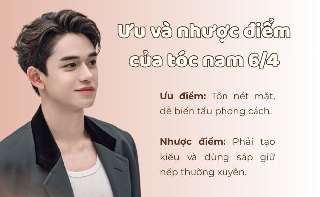 Ưu và nhược điểm của tóc nam 6/4