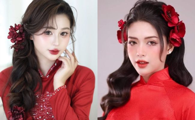 Kiểu tóc cô dâu đẹp, xu hướng, phù hợp với từng gương mặt