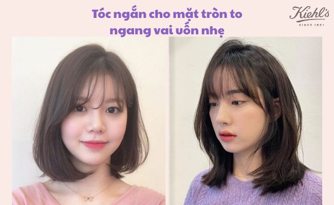 Top kiểu tóc cho mặt tròn gọn, xinh xắn