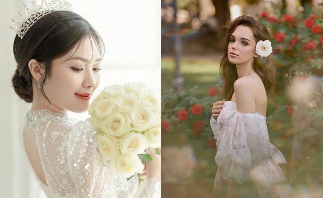 Kiểu tóc cô dâu đẹp, xu hướng, phù hợp với từng gương mặt