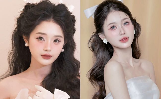 Kiểu tóc cô dâu đẹp, xu hướng, phù hợp với từng gương mặt