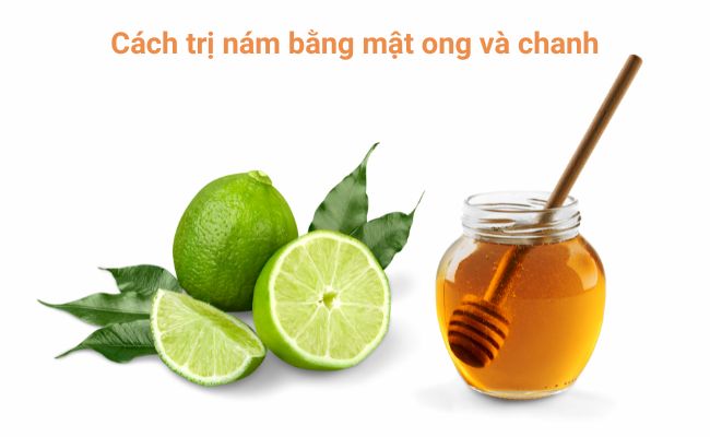 Cách trị nám bằng mật ong và chanh