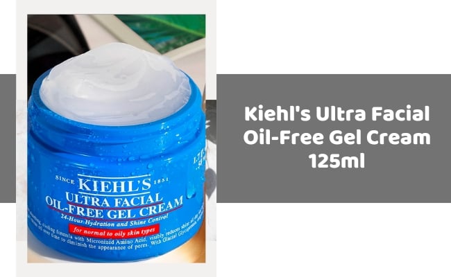 Review kem dưỡng ẩm cho da mụn nhạy cảm Kiehl's Ultra Facial Oil-Free Gel Cream 125ml