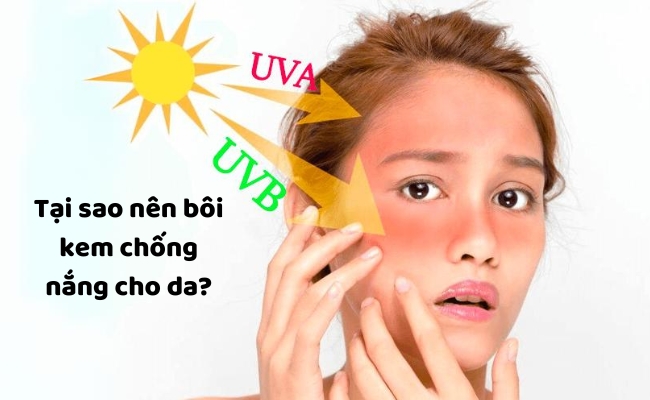 Tại sao bôi kem chống nắng lại quan trọng?