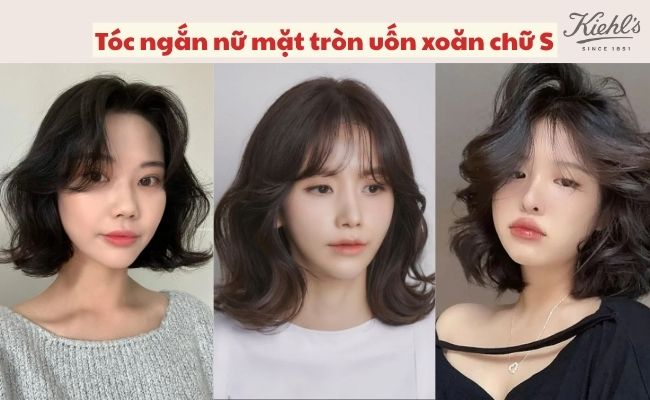 các kiểu tóc ngắn cho mặt tròn giúp che khuyết điểm hot nhất