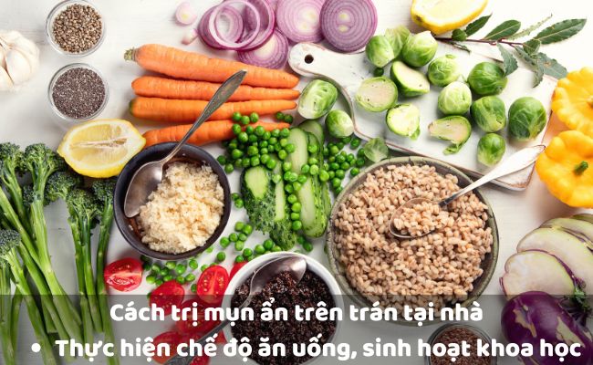 Thực hiện chế độ ăn uống, sinh hoạt khoa học