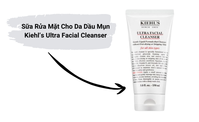 Sữa Rửa Mặt Kiehl’s Ultra Facial Cleanser