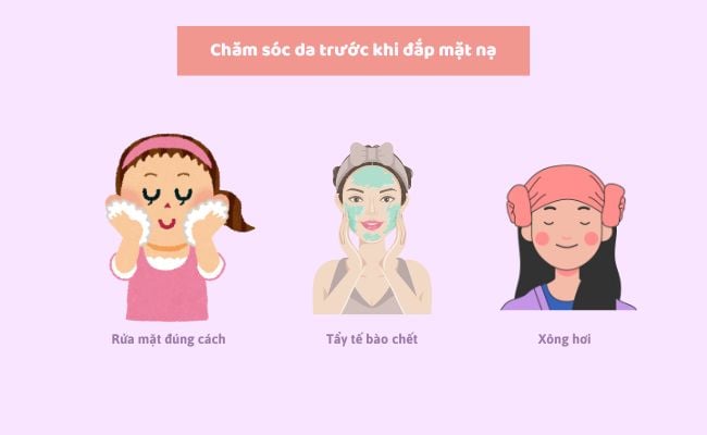 Nên làm gì trước và sau khi đắp mặt nạ?
