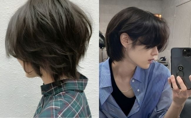 Tóc tomboy mullet