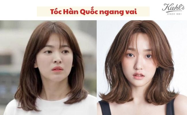 Tóc Hàn Quốc ngang vai