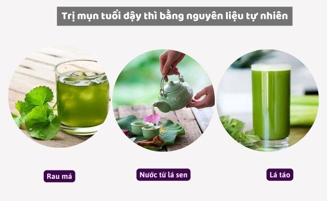 cách trị mụn tuổi dậy thì