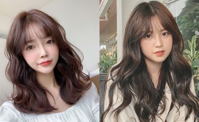 Tóc dài uốn cho tuổi teen/thiếu nữ