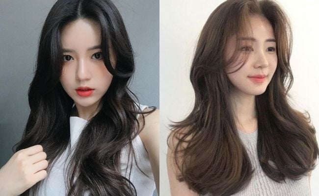 kiểu tóc mái cho mặt dài