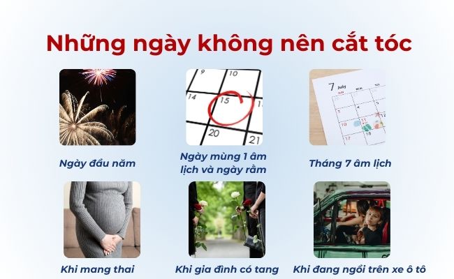 Những ngày không nên cắt tóc theo quan niệm dân gian