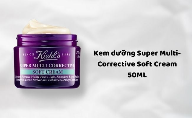 Kem Dưỡng Da Ban Đêm Chống Lão Hóa Kiehl's Super Multi-Corrective Cream 50ML