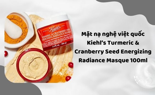 Mặt nạ bơ Kiehl’s Avocado Nourishing Hydration Mask