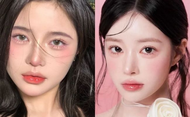 Tone makeup kỷ yếu màu hồng đào