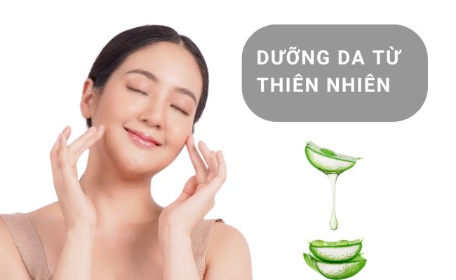 Sử dụng nguyên liệu tự nhiên để dưỡng da