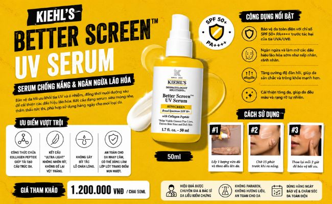 Kiehl’s Better Screen™ UV Serum
