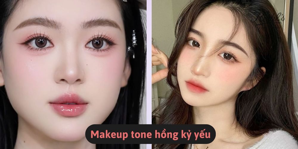 Top 11 kiểu makeup tone hồng ngọt ngào, hot nhất hiện nay
