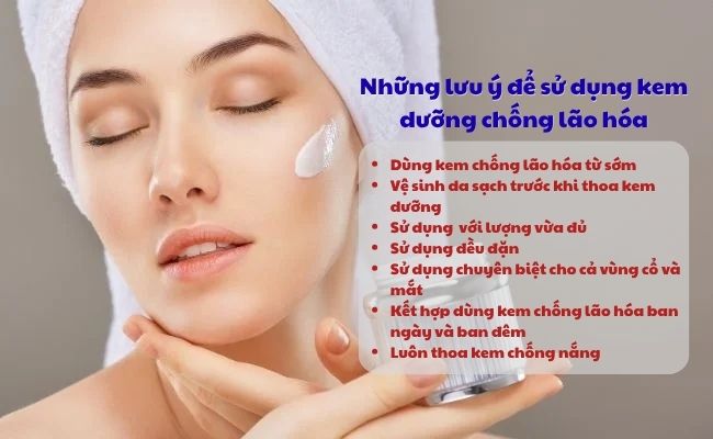 kinh nghiệm chọn kem dưỡng chống lão hóa