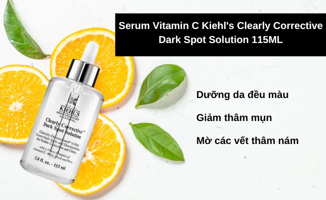 Vitamin C serum Kiehl's Clearly Corrective Dark Spot Solution