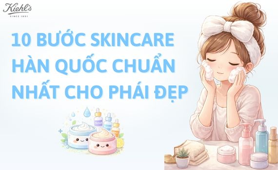Hình ảnh minh họa về 10 bước skincare Hàn Quốc