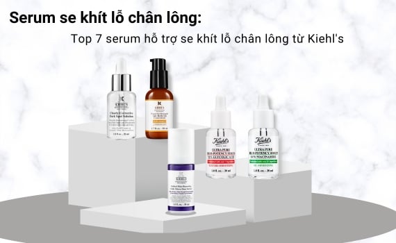 Hình ảnh minh họa về serum se khít lỗ chân lông