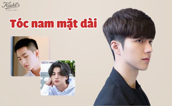 Hình ảnh minh họa về tóc nam mặt dài