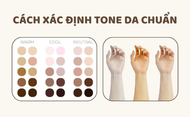 Hình ảnh minh họa về tone da